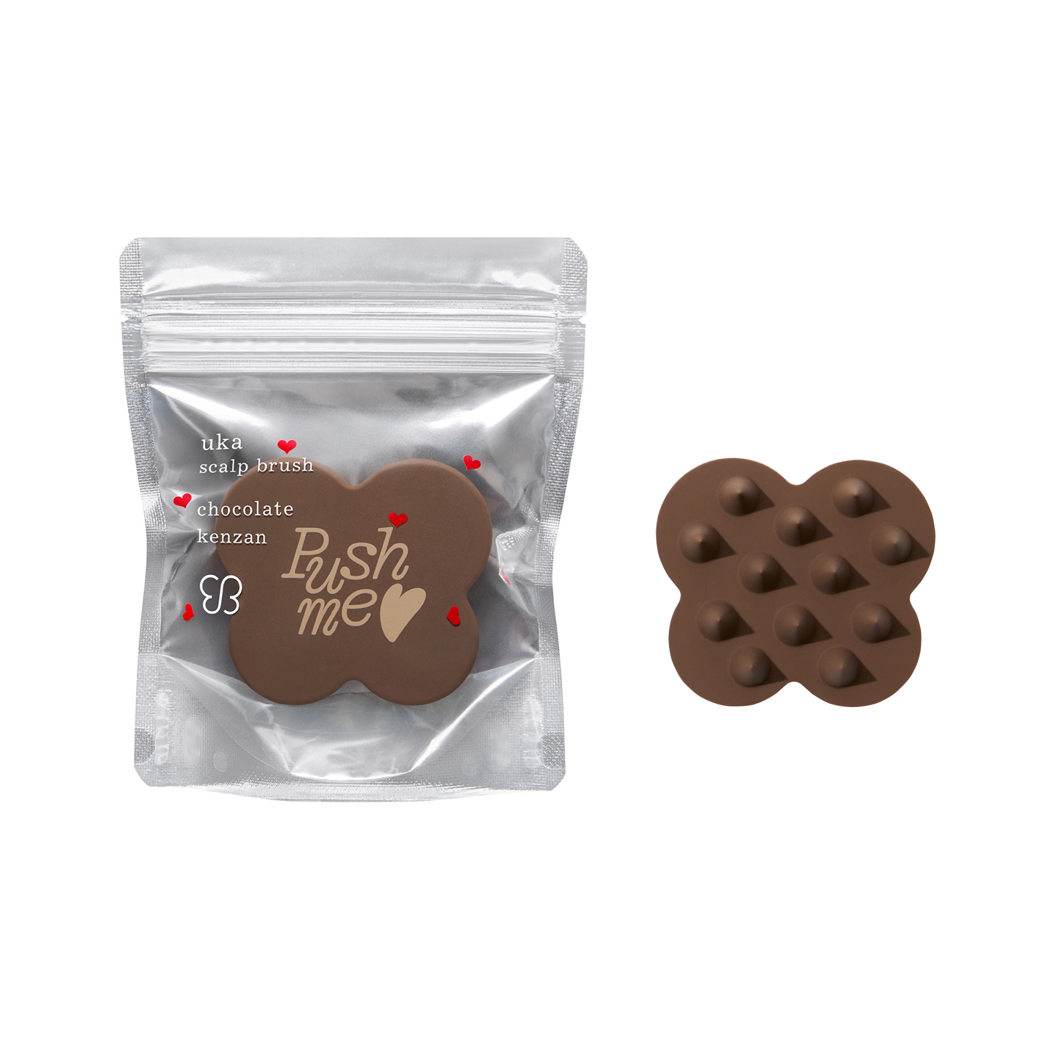 スカルプブラシ チョコレートケンザン