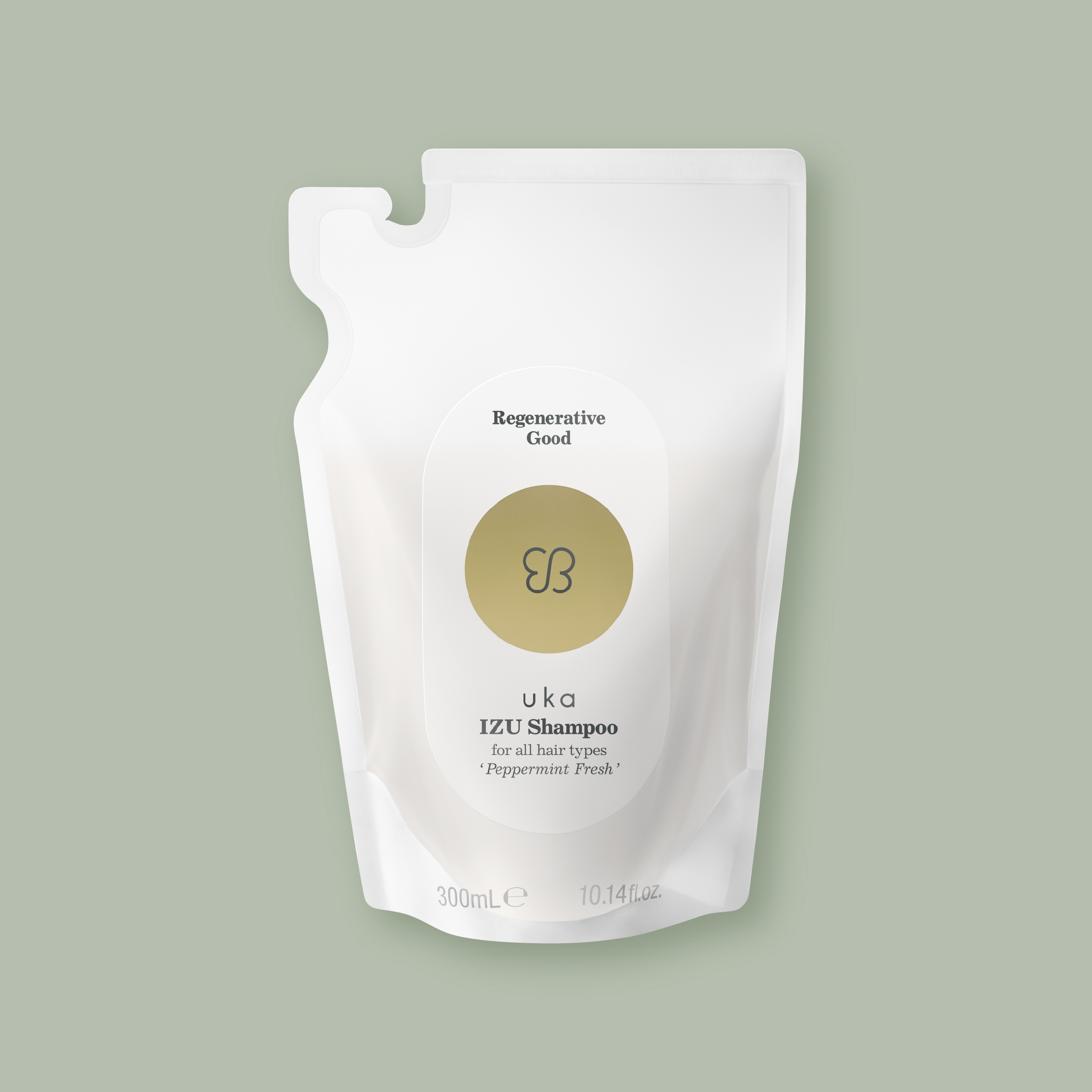 イズ シャンプー フォー オールヘアタイプ ペパーミント フレッシュ 300mL リフィル