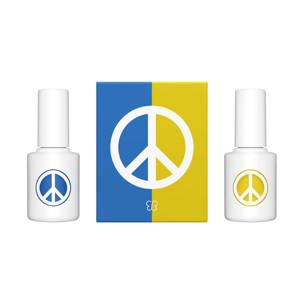 ネイルポリッシュ ピース フォー ウクライナ