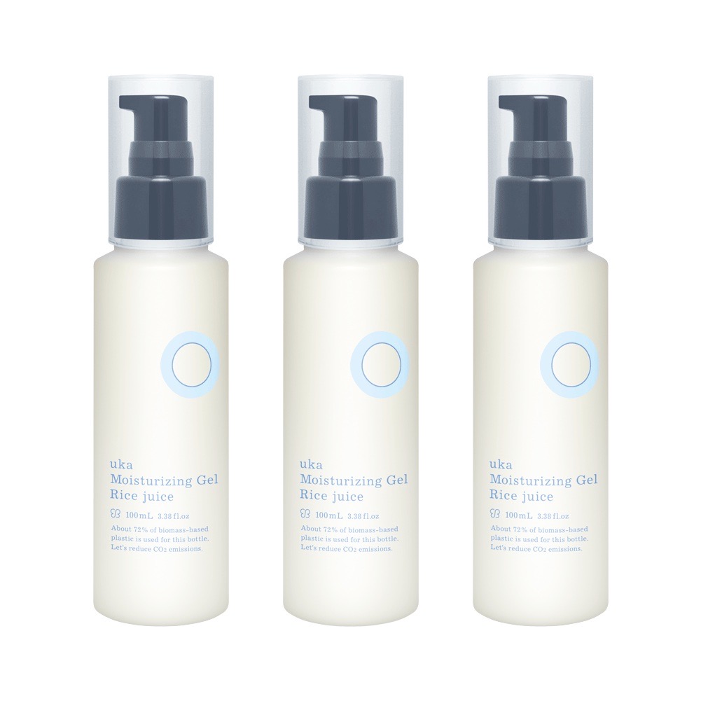 モイスチャライジング ジェル ライスジュース 3本セット